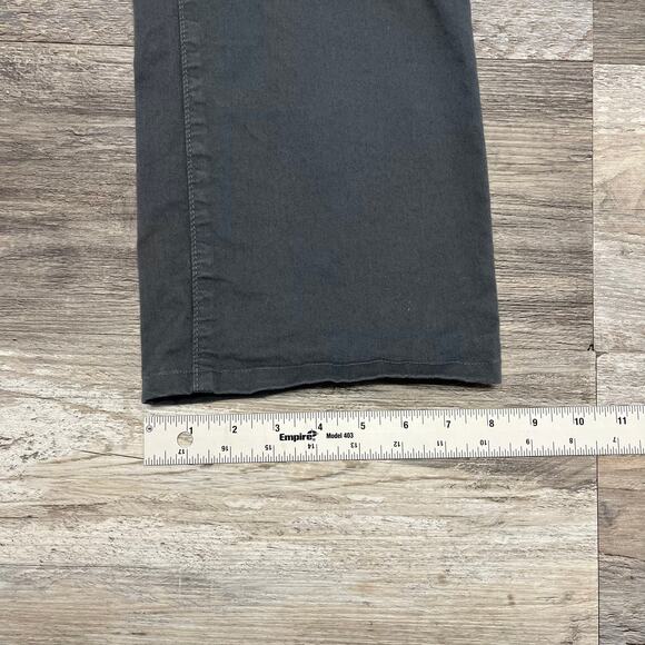 Paige Doheny Grey Mens 30x30 Relaxed Straight Mid Rise Pockets Preppy Jean Pants - Picture 8 of 12